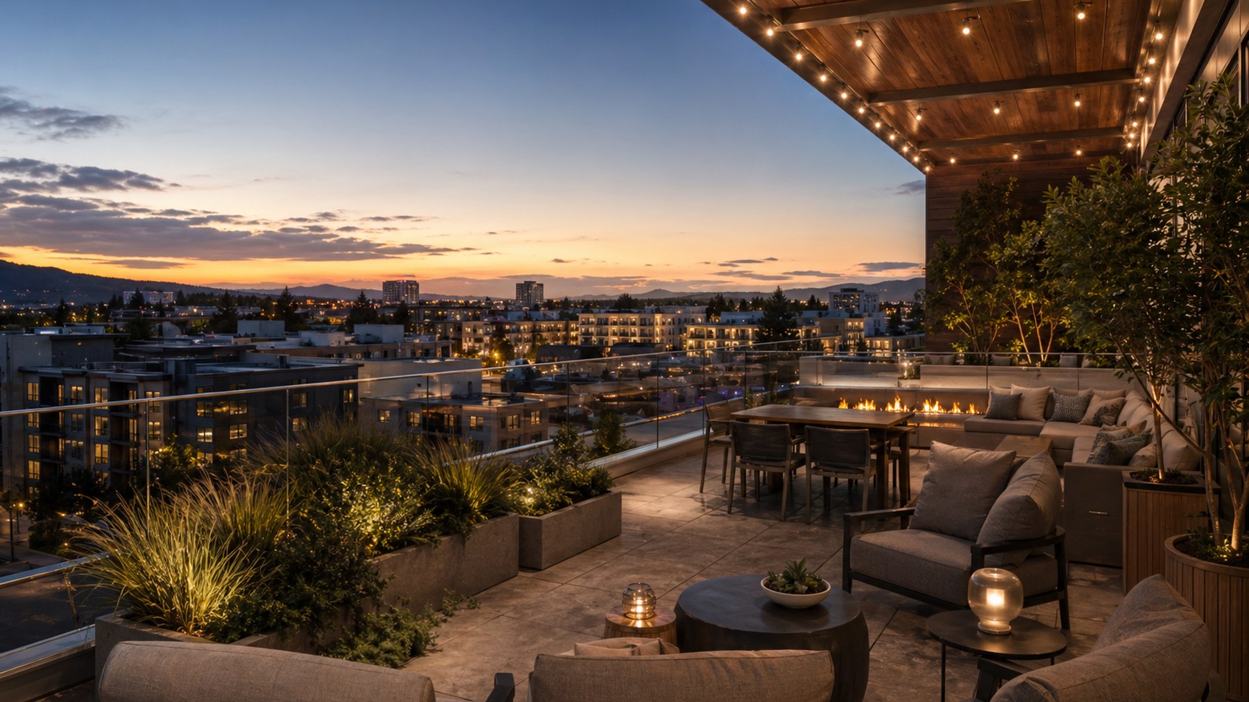 Capitol 101 rooftop terrace