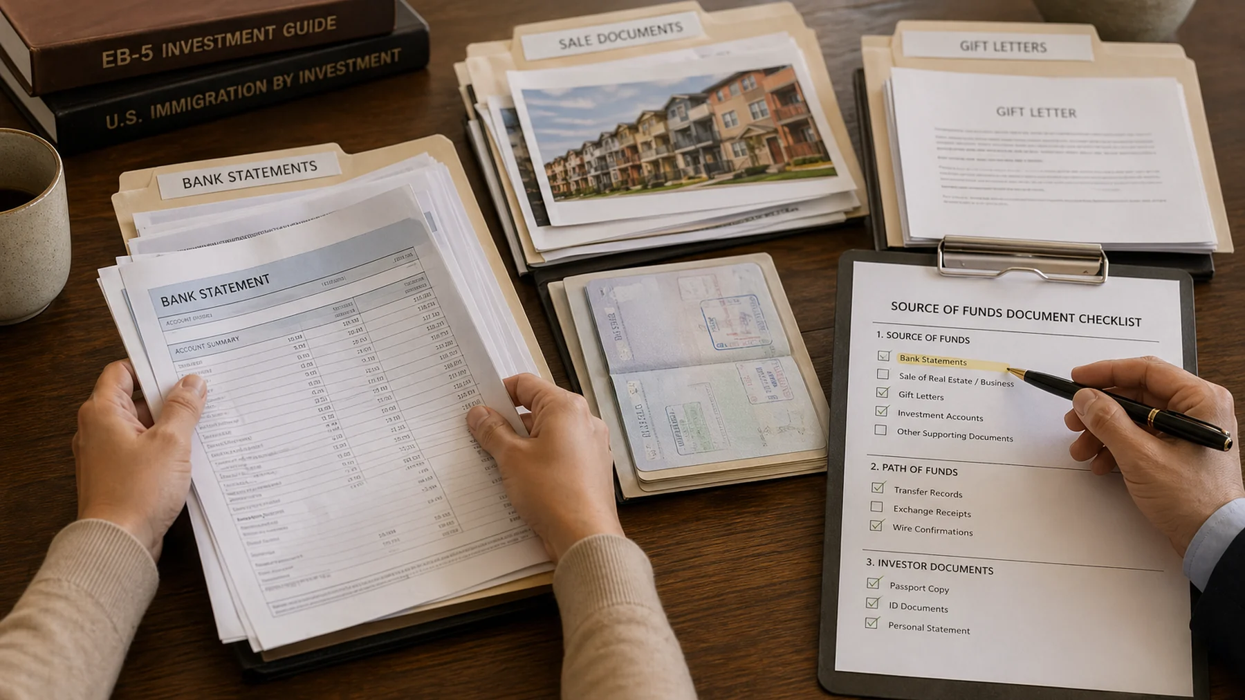 Source of funds documentation