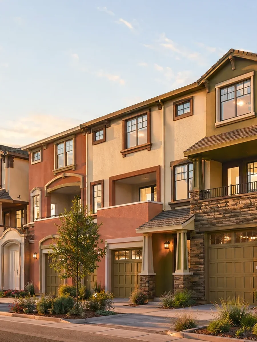Filbert Villas — 16 three-story townhomes in Newark