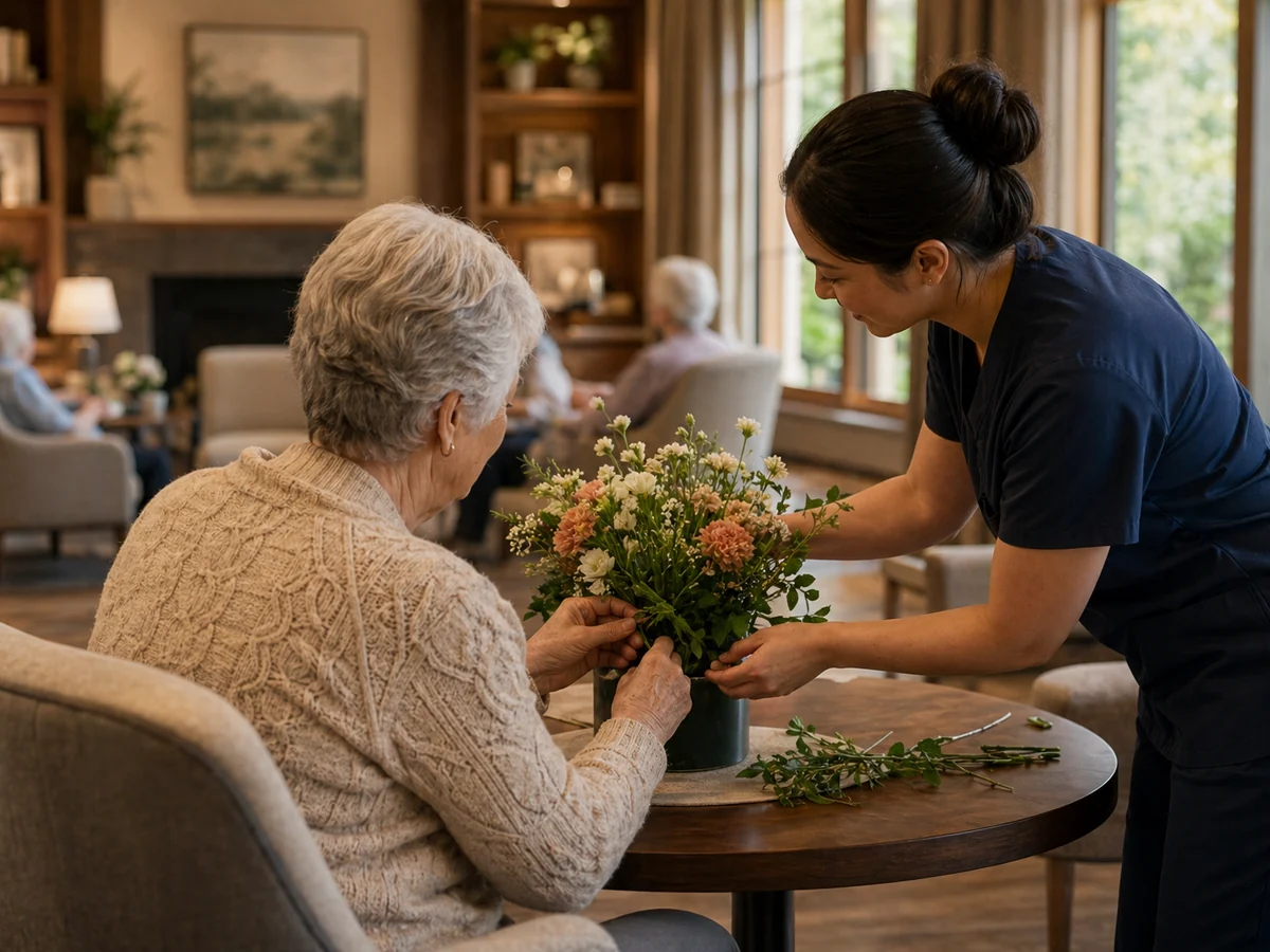 Assisted living care at Velora